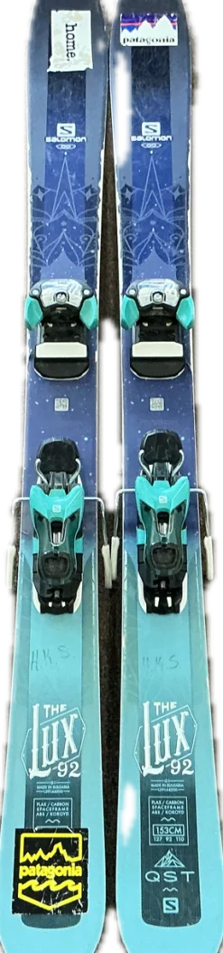 Used Salomon QST LUX 92 Womens DH Ski/Binding None 153 cm