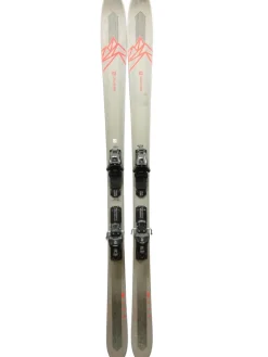 Used Salomon QST 85 Mens Skis Only Grey 177 cm