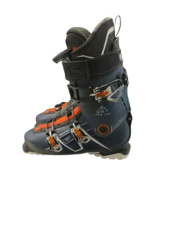 Used Salomon QST PRO.120 SZ 28.0 Mens DH Ski Boot Navy Blue 280 MP - M10 - W11