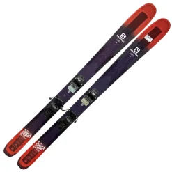 Used Salomon QST Womens Down Hill Ski/Binding Navy Blue 167 cm