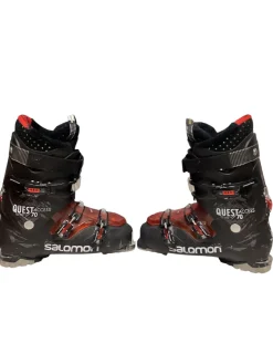 Used Salomon QUEST ACCES 70 Mens DH Ski Boot Red 305 MP - M12.5