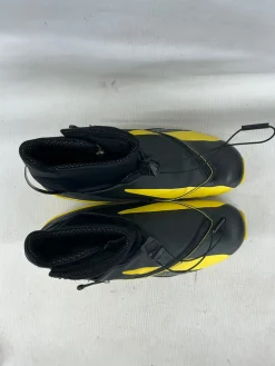 Used Salomon RACE CLASSIC Mens SNS XC Ski Boots Yellow M 07-07.5 / W 08-08.5