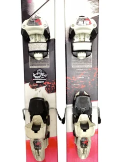Used Salomon ROCKETTE 115 Womens Downhill Ski/Binding Pink 170 cm