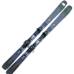 Used Salomon SALOMON XDR Womens Down Hill Ski/Binding Navy Blue 160 cm