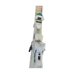 Used Salomon SUN Womens DH Ski/Binding White 143 cm