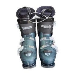 Used Salomon T3 BOOTS 25MP Mens DH Ski Boot Teal 250 MP - M07 - W08