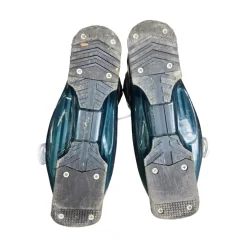 Used Salomon T3 BOOTS 25MP Mens DH Ski Boot Teal 250 MP - M07 - W08