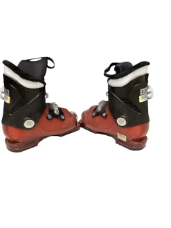 Used Salomon T2 Boys DH Ski Boot Red 180 MP - Y11