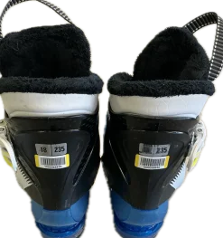 Used Salomon T2 Boys DH Ski Boot Royal Blue 235 MP - J05.5 - W06.5