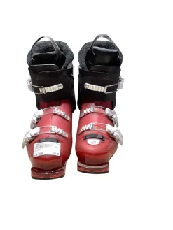 Used Salomon T3 Boys DH Ski Boot Maroon 245 MP - M06.5 - W07.5