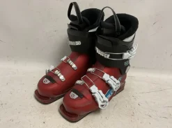 Used Salomon T3 Boys DH Ski Boot Maroon 240 MP - J06 - W07