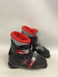 Used Salomon T2 Boys DH Ski Boot Grey 210 MP - J02