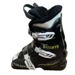 Used Salomon TEAM Boys DH Ski Boot Black 225 MP - J04.5 - W5.5