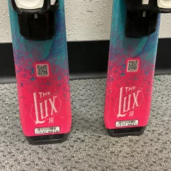 Used Salomon THE LUX JR Girls DH Ski/Binding Pink 110 cm