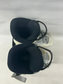 Used Salomon THERMIC FIT Girls DH Ski Boot White 235 MP - J05.5 - W06.5