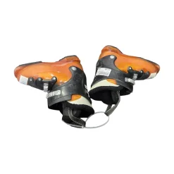Used Salomon T2 JR SKI BOOTS Boys DH Ski Boot Orange 180 MP - Y11