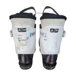 Used Salomon T2 SKI BOOTS 20MP Girls DH Ski Boot White 200 MP - Y13.5