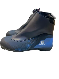 Used Salomon VITANE Womens NNN XC Ski Boots Black W 07-07.5 / JR 05.5-06