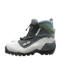 Used Salomon W 05-05.5 / JR 03.5-04 Women's Cross Country Ski Boots