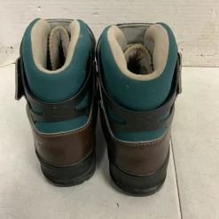 Used Salomon Womens SNS XC Ski Boots Green M 07-07.5 / W 08-08.5