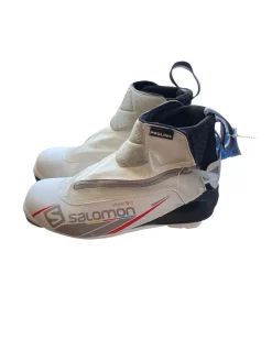 Used Salomon Womens SNS XC Ski Boots White JR-03