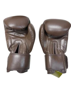 Used Sanabul Boxing Gloves Brown LG
