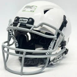 Used Schutt A11 VENGEANCE YOUTH FB Helmet White XS