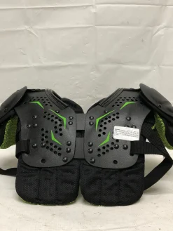 Used Schutt 80120002 FB Shoulder Pads Black XS