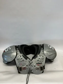 Used Schutt FLEX FB Shoulder Pads Grey XS