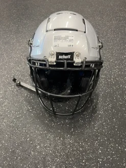 Used Schutt F7 LX1 YOUTH 2024 FB Helmet Grey LG