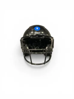 Used Schutt SCHUTT A5 RECRUIT SM FOOTBALL HELMET FB Helmet Black SM