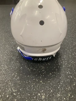 Used Schutt VENGANCE A11 YTH FB Helmet White SM