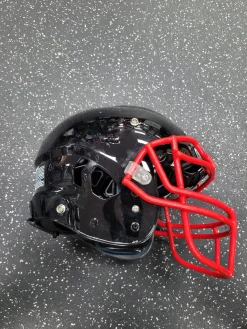 Used Schutt VENGEANCE A11 FB Helmet Black XL