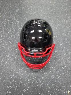 Used Schutt VENGEANCE A11 FB Helmet Black XXS