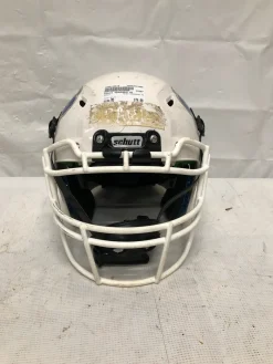 Used Schutt VENGEANCE A3 FB Helmet White MD