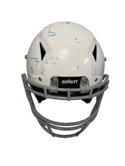 Used 2024 Schutt VENGEANCE A11 2.0 Youth Football Helmet White LG
