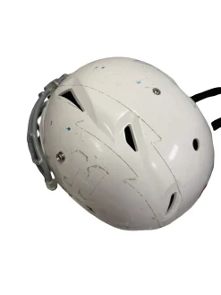 Used 2024 Schutt VENGEANCE A11 2.0 Youth Football Helmet White LG