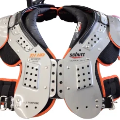 Used Schutt XV HD FB Shoulder Pads Grey 3X