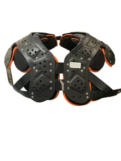 Used Schutt XV HD LARGE SHOULDER PADS FB Shoulder Pads Black LG
