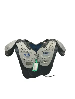 Used Schutt Y FLEX 4.2 FB Shoulder Pads Grey MD