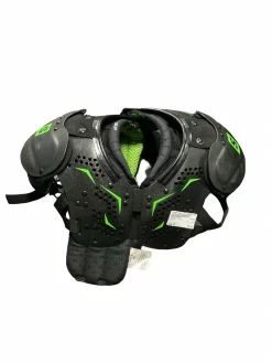 Used Schutt Y FLEX FB Shoulder Pads Black XS