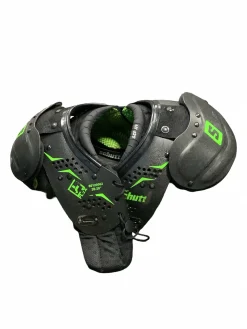 Used Schutt Y FLEX FB Shoulder Pads Black XS