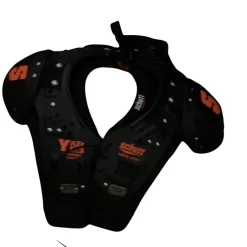 Used Schutt Y FLEX FB Shoulder Pads Black LG