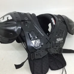 Used Schutt Y FLEX 5.2 SMALL 12-13IN FB SHOULDER PAD FB Shoulder Pads Black SM