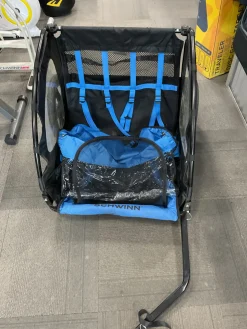 Used Schwinn BIKE TRAILER Two-person Stroller Black