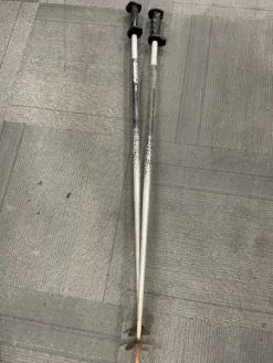 Used Scott CLASSIC Boys DH Ski Pole Black 130 cm / 52 in