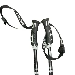 Used Scott RETRO Mens DH Ski Pole Black 120 cm / 48 in