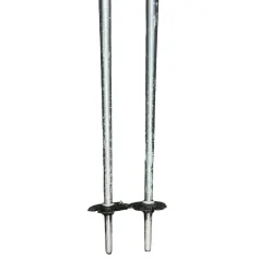 Used Scott RETRO Mens DH Ski Pole Black 120 cm / 48 in