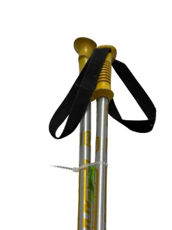 Used Scott SERIES 4 ALUMINUM Ski Poles Yellow 115 cm / 46 in