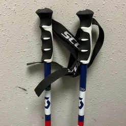 Used Scott SERIES 4 Mens DH Ski Pole Navy And White 120 cm / 48 in